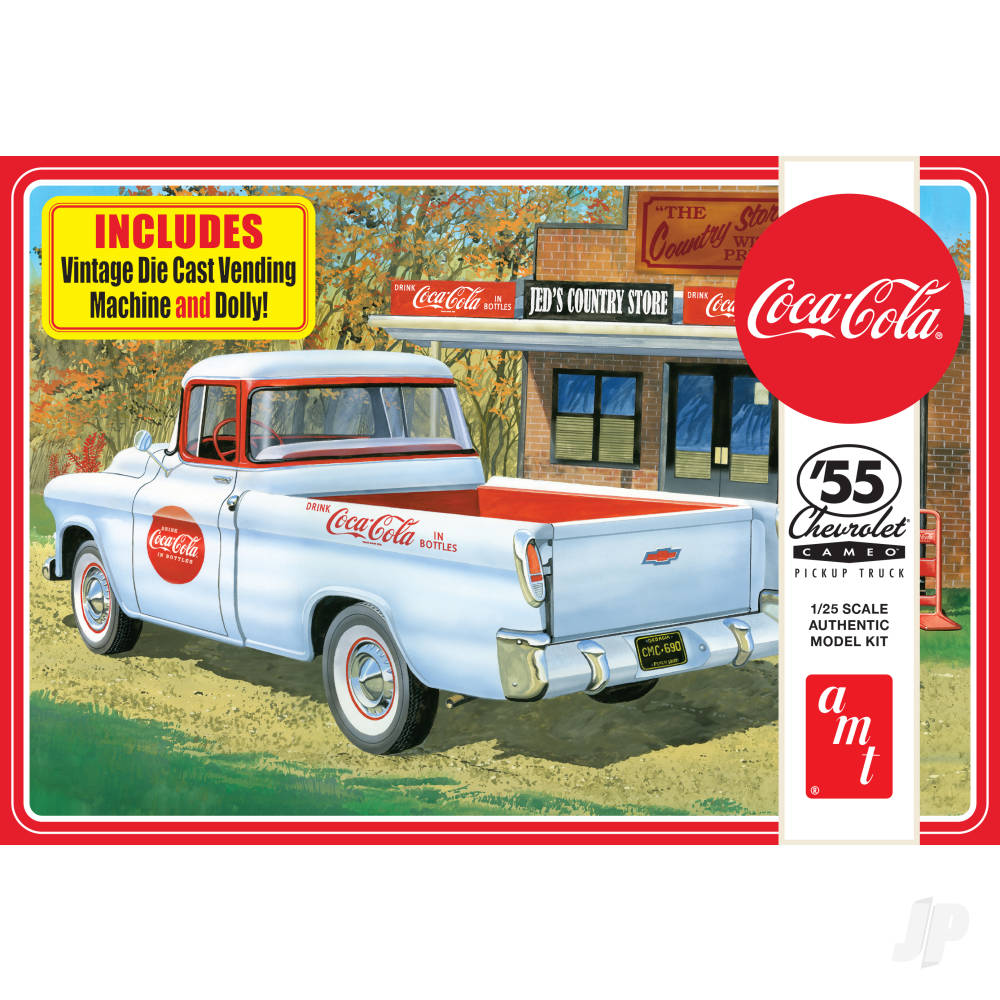 AMT 1955 Chevy Cameo Pickup (Coca-Cola) AMT1094 Main