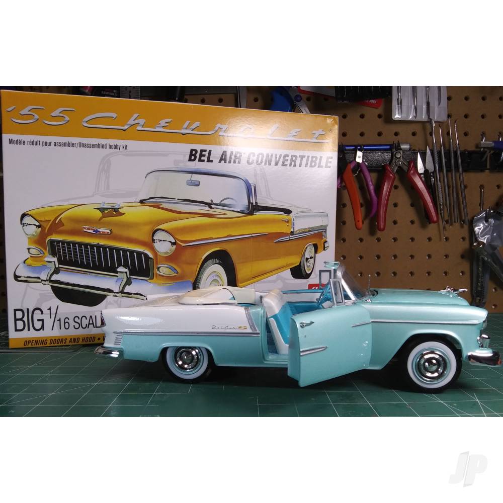 AMT 1955 Chevy Bel Air Convertible AMT1134 5