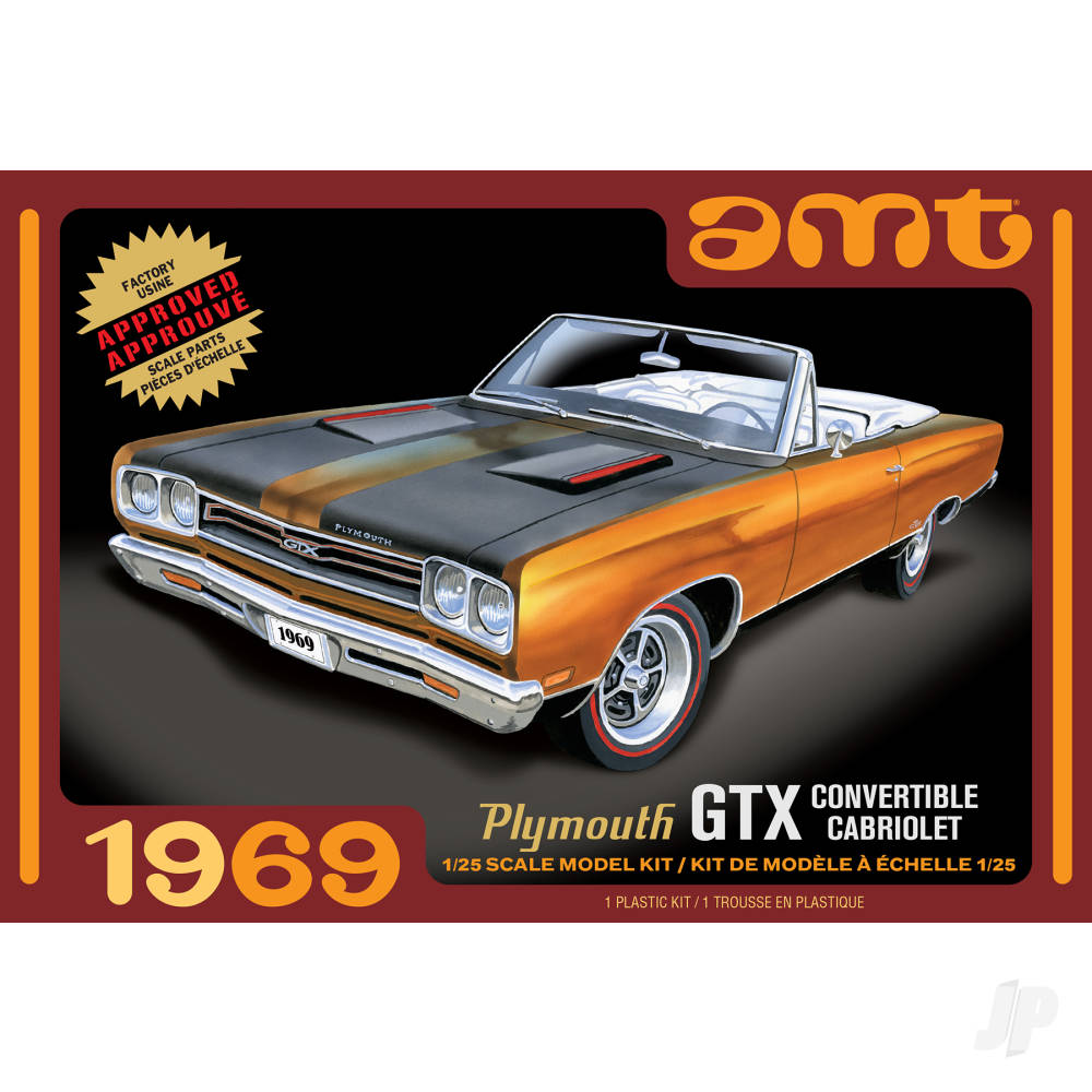 AMT 1969 Plymouth GTX Convertible 2T AMT1137M