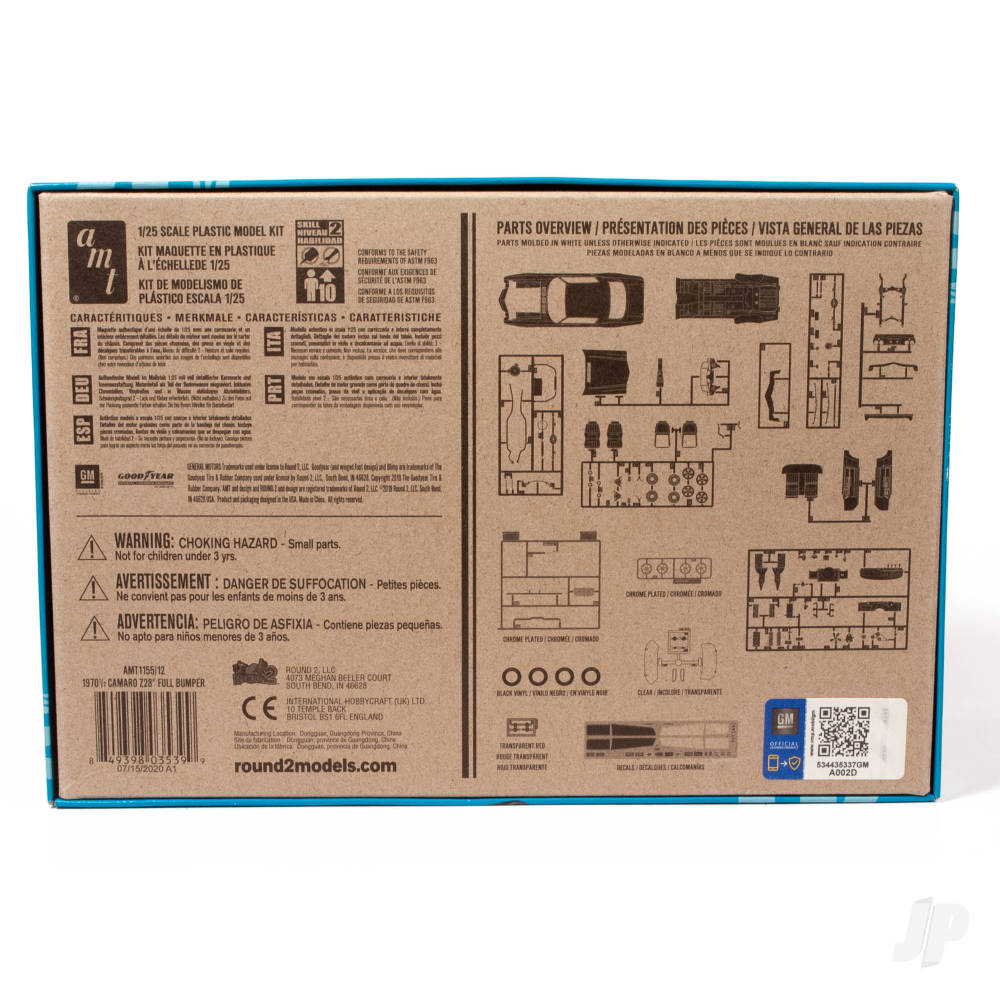 AMT 1970 Camaro Z28 "Full Bumper" AMT1155 4