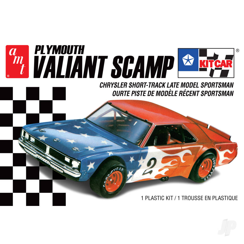 AMT Plymouth Valiant Scamp Kit Car 2T AMT1171M 5