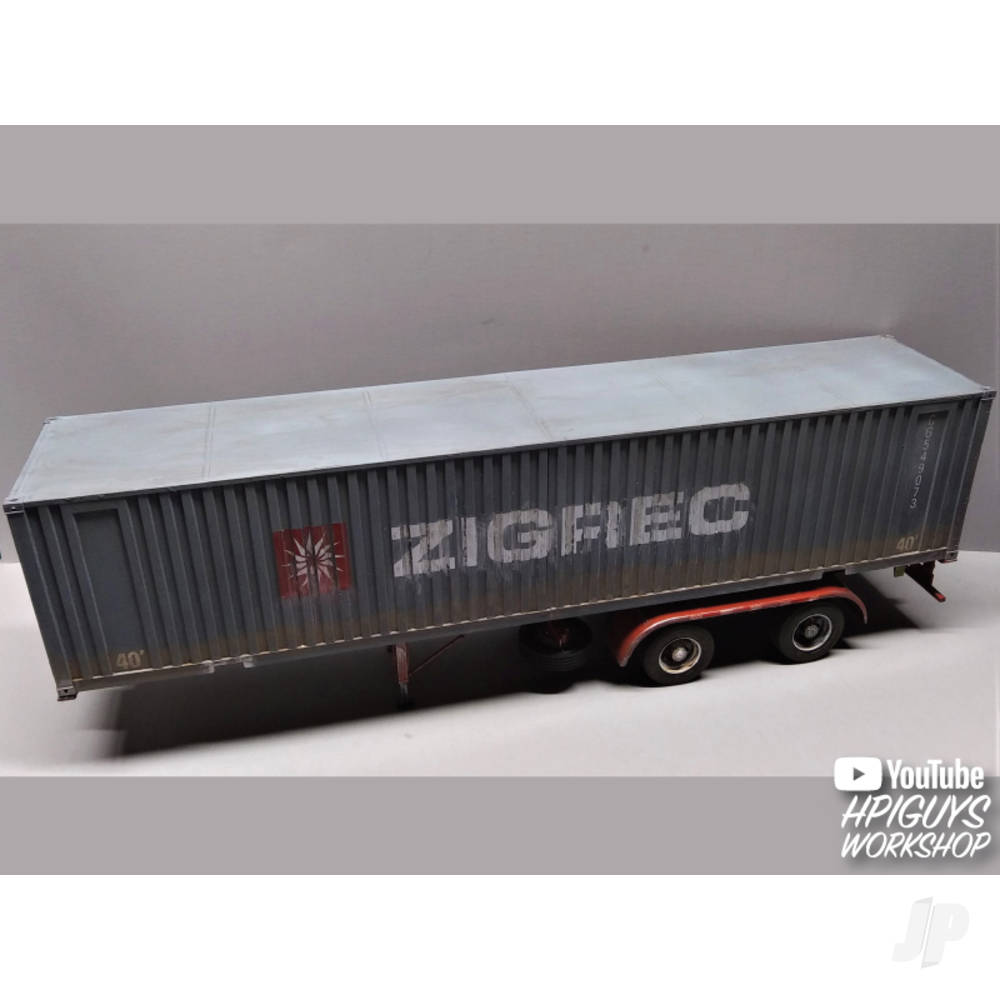 AMT 1:25 40ft Semi Container Trailer AMT1196 10