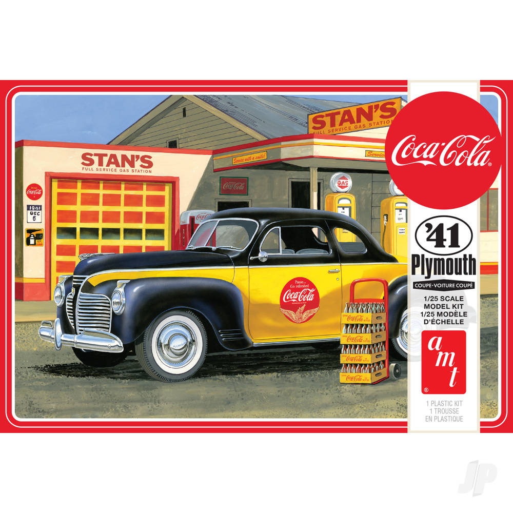 AMT 1941 Plymouth Coupe (Coca-Cola) 2T AMT1197M Main