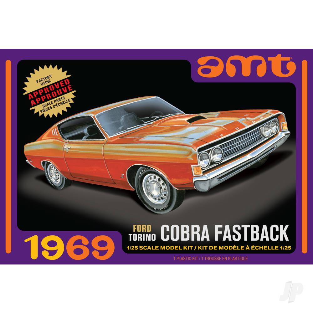 AMT 1969 Ford Torino Cobra Fastback 2T AMT1217M