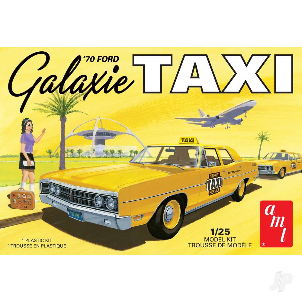 AMT 1970 Ford Galaxie Taxi AMT1243M