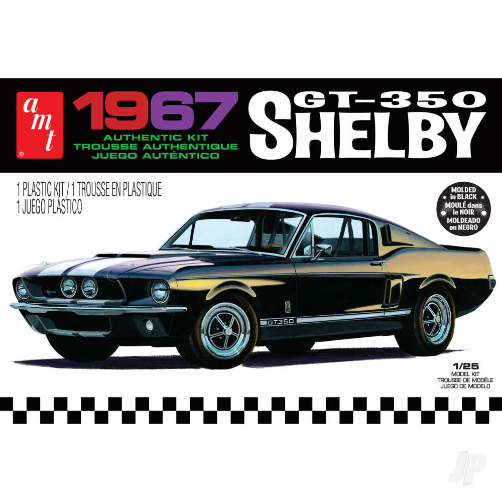 AMT 1:25 1967 Shelby GT350 - Black AMT834M