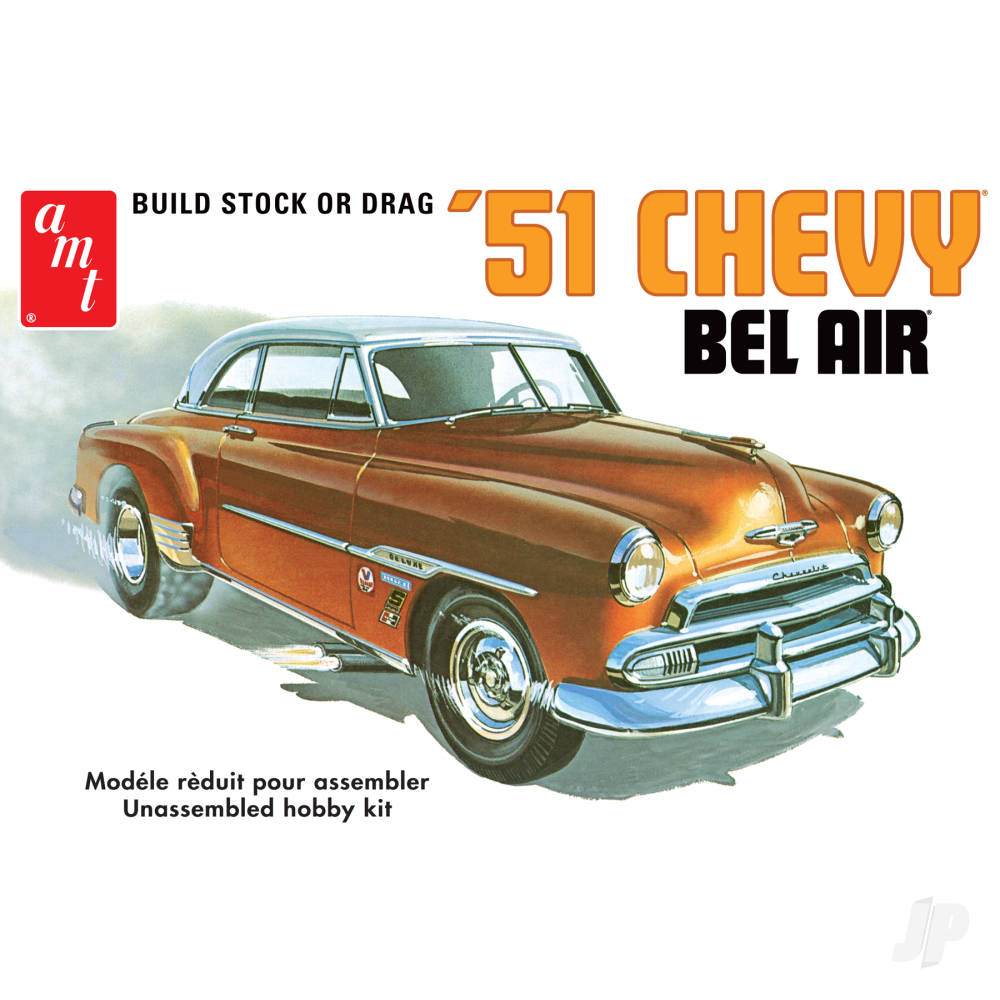 AMT 1:25 1951 Chevy Bel Air AMT862 5