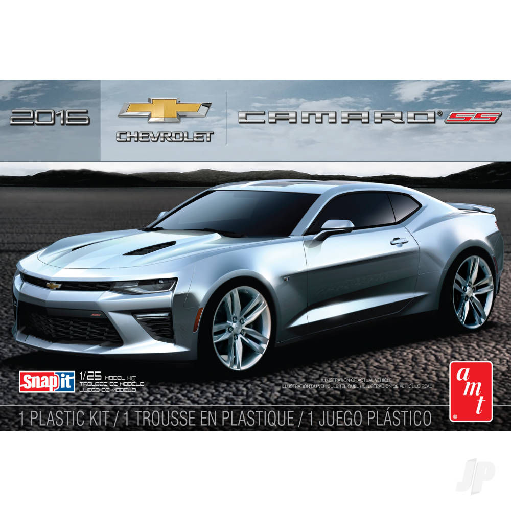 AMT 1:25 2016 Chevy Camaro SS Snap Kit (Red) AMT982M Main