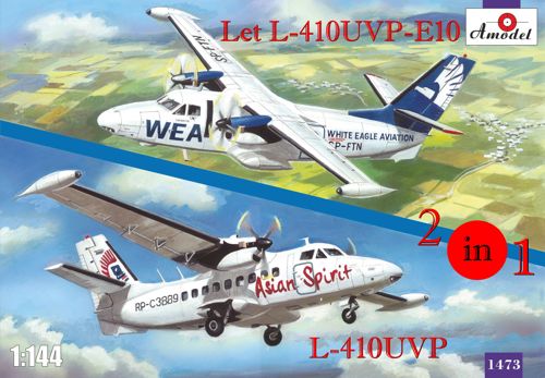 Let L-410UVP & L-410UVP-E10 (decals ASIAN SPIRIT , WEA POLAND) 2 aircrafts