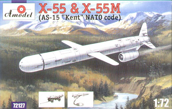 Re-released! X-55 and X-55M cruise missile