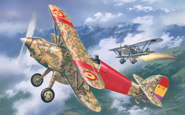 Hawker Fury Mk.I / Mk.II with decals for Spain