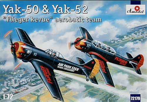 BACK IN STOCK!!! Yakovlev Yak-50 and Yakovlev Yak-52 - 'Flieger Revue' Display Team.