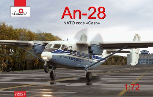 Antonov An-28 NATO code 'Cash' Aeroflot 'blue'