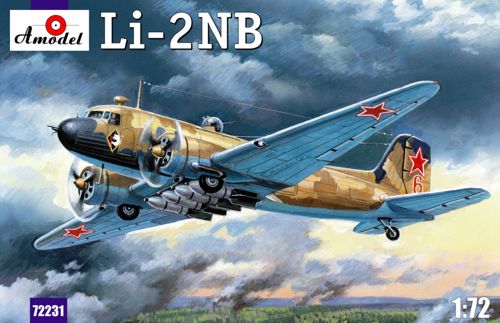 Lisunov Li-2 NB [originally designated PS-84 (NATO reporting name: Cab), was a license-built version of the Douglas DC-3]