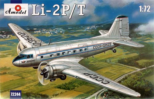 Lisunov Li-2 P / T [originally designated PS-84 (NATO reporting name: Cab), was a license-built version of the Douglas DC-3]