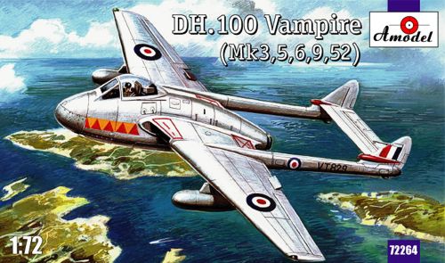 de Havilland DH.100 Vampire (Mk.3, Mk.5, Mk.6, Mk.9, Mk.52)