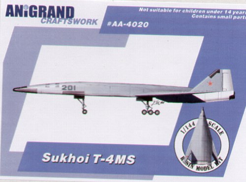 Anigrand Craftswork Sukhoi T-4MS VG Also - ANIG4020
