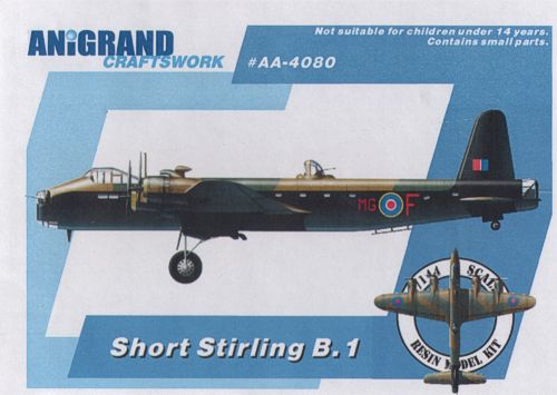 Anigrand Craftswork Short Stirling Mk.I - ANIG4080 - Aircraft Kits