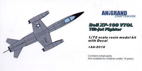 Anigrand Craftswork XF-109 Tilting jets - ANIG2016 - Aircraft Kits