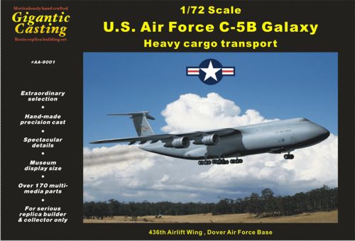 Anigrand Craftswork Lockheed C-5B Galaxy. - ANIG9001