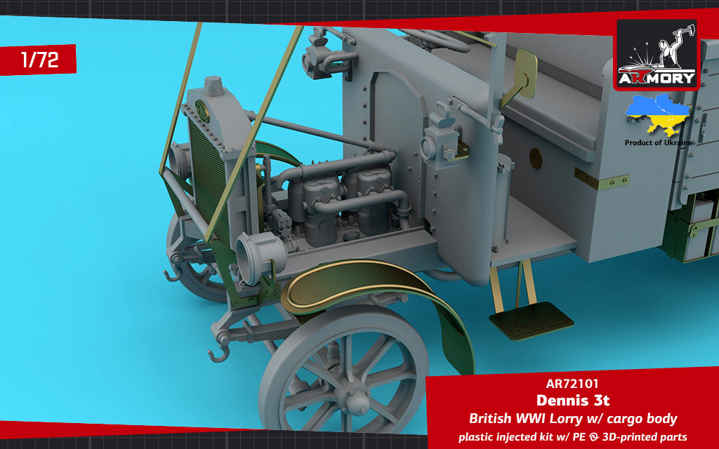 Armory Dennis 3t Lorry, British - AR72101