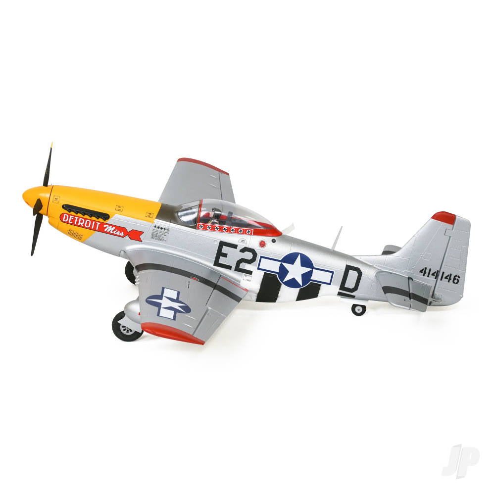 Arrows Hobby P-51 Mustang (Detroit Miss) PNP with Retracts (1100mm) ARR004V2P 2