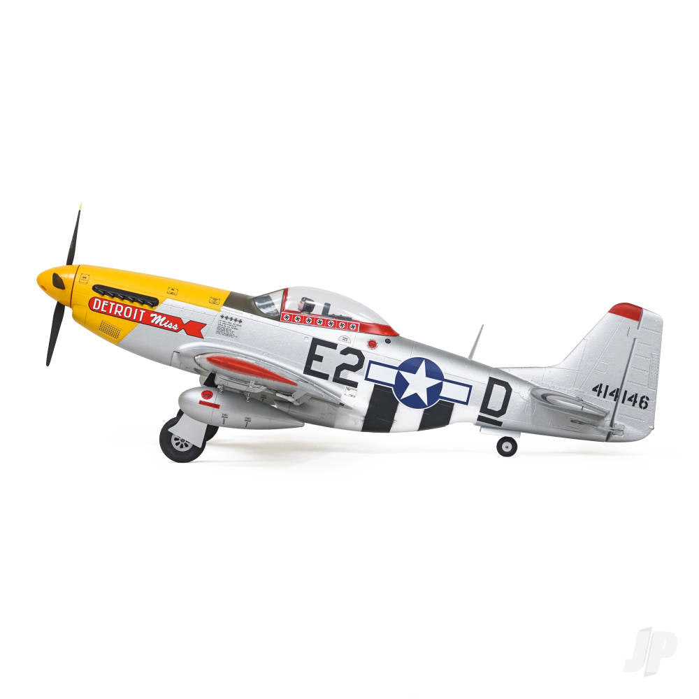 Arrows Hobby P-51 Mustang (Detroit Miss) PNP with Retracts (1100mm) ARR004V2P 4