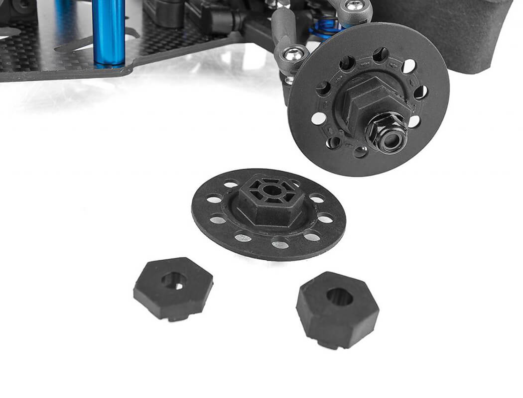 Team Associated DC10 1:10 RWD Drift Car Kit wheel nuts