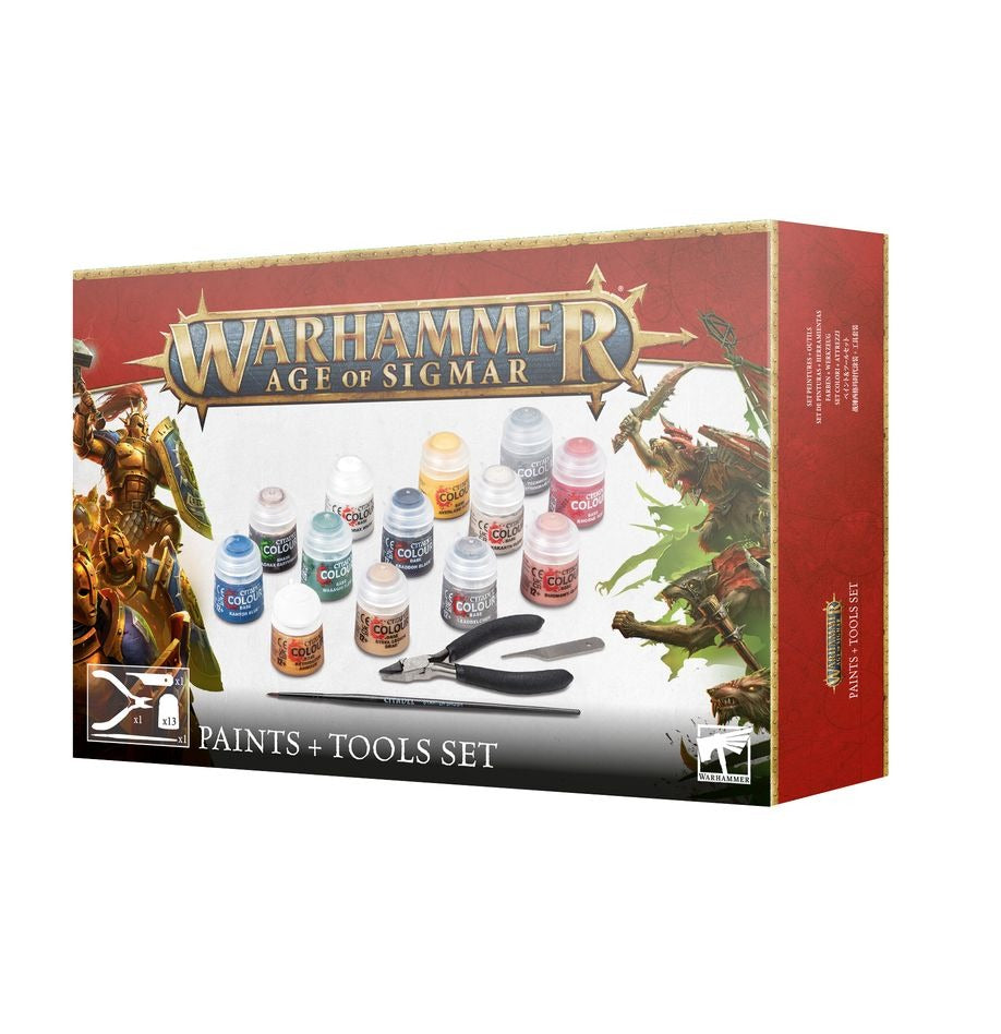 Age Of Sigmar Paints+Tools 80-17 box