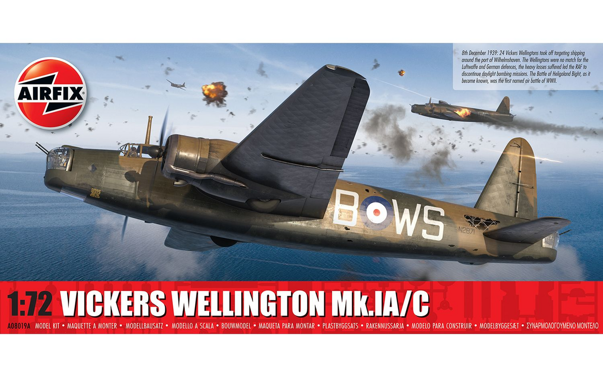 Airfix 1/72 Vickers Wellington Mk.Ia/C A08019A