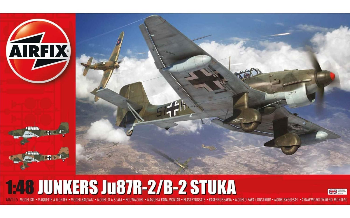 Airfix 1/48 Junkers JU87B-2/R-2 A07115