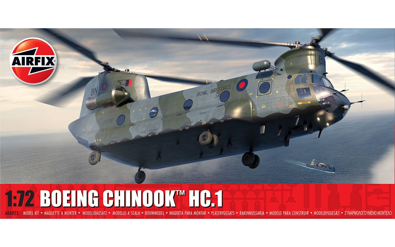 Airfix 1/72 Boeing Chinook HC 1 A06023