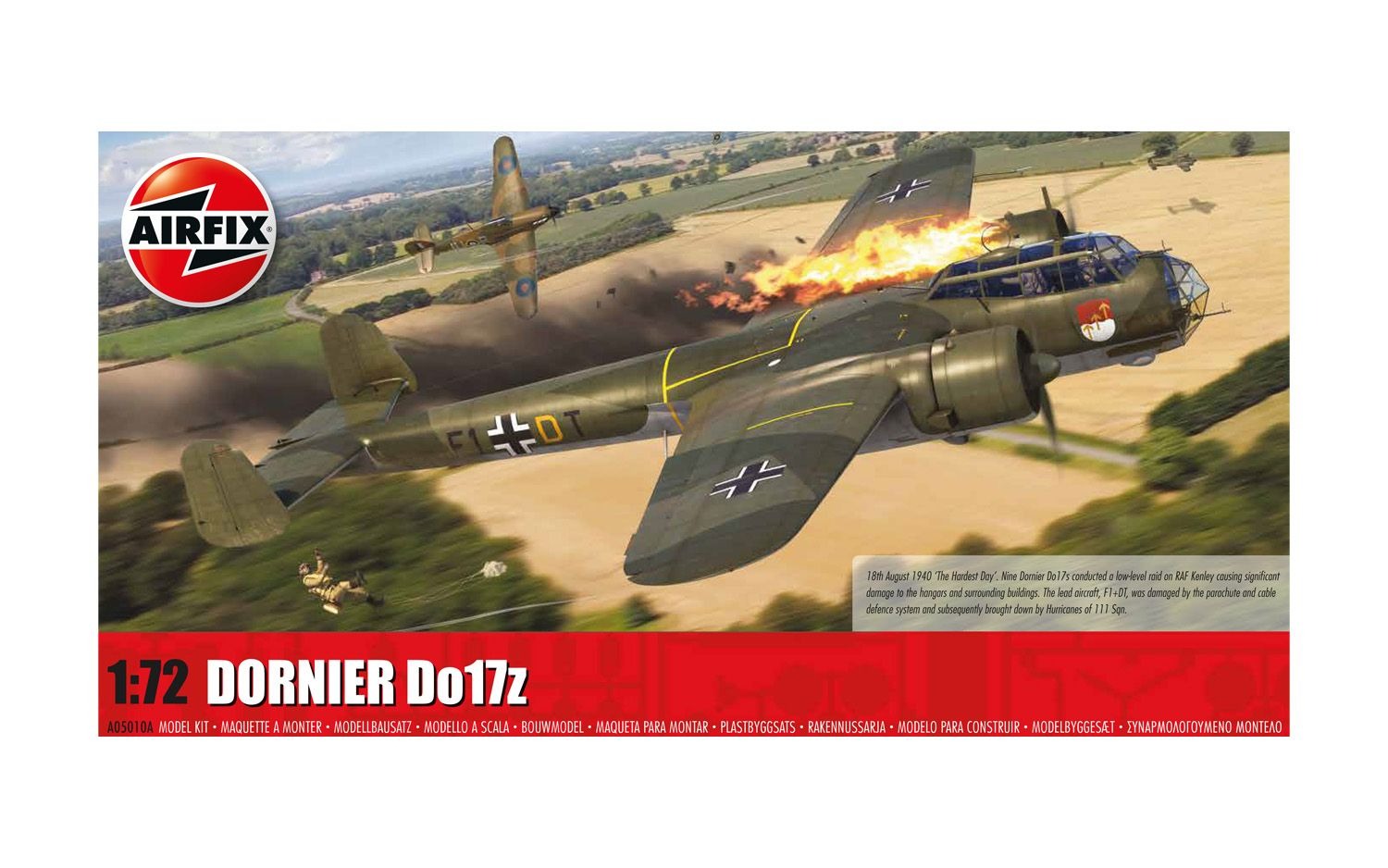 Airfix 1/72 Dornier Do17z A05010A