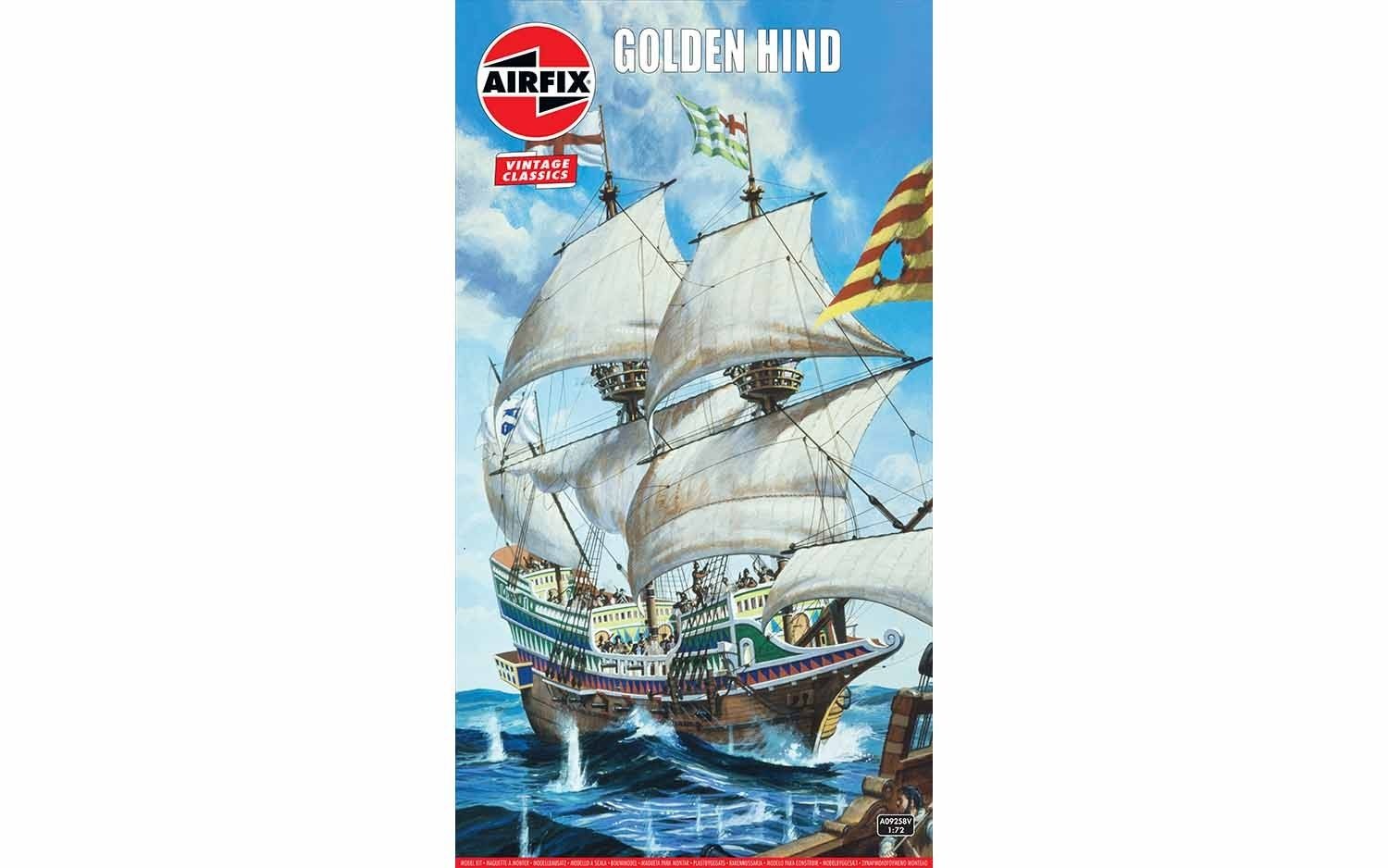 Airfix 1/72 Golden Hind A09258V