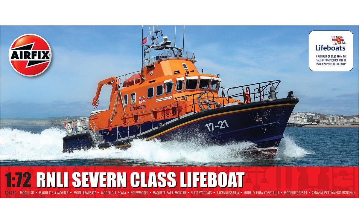 Airfix 1/72 RNLI Severn Class Lifeboat A07280