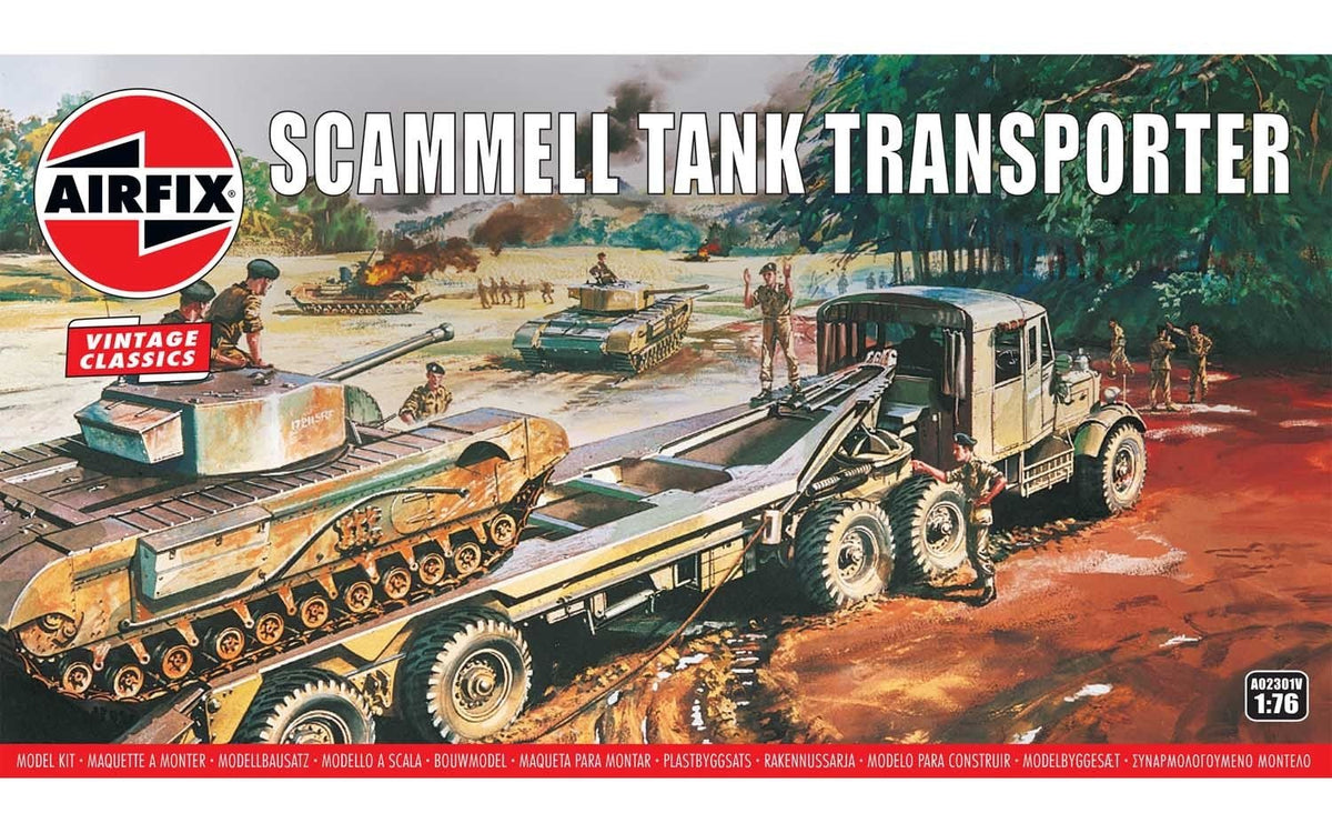 Airfix 1/76 Scammel Tank Transporter A02301V