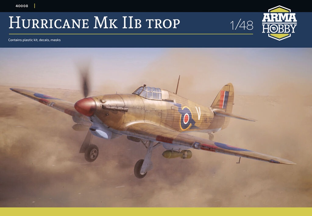 Arma Hobby 1/48 Hurricane Mk IIb trop AH40008