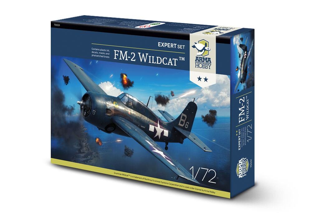 Arma Hobby 1/72 FM-2 Wildcat Expert Set 700031