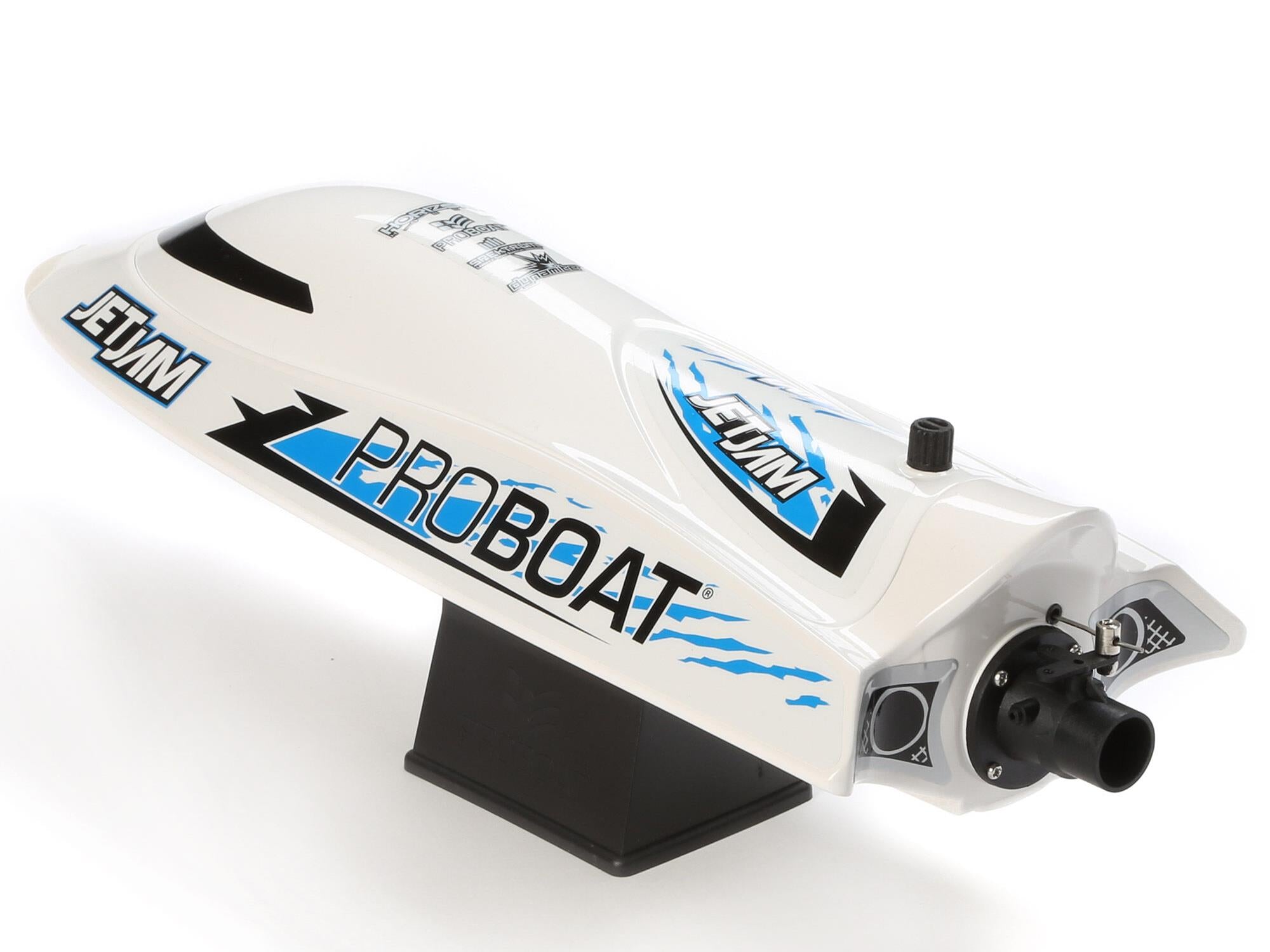 Jet Jam V2 12" Self-Righting Pool Racer Brushed RTR, White