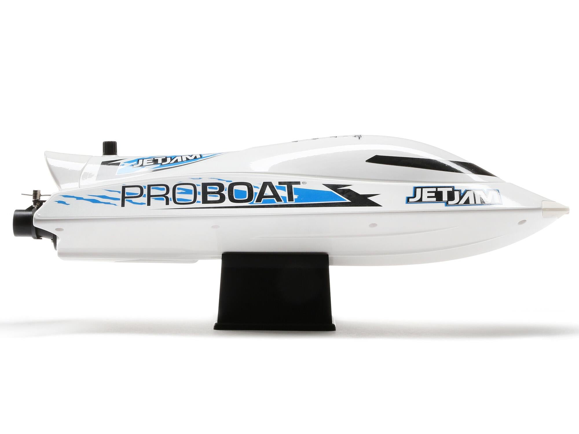 Jet Jam V2 12" Self-Righting Pool Racer Brushed RTR, White