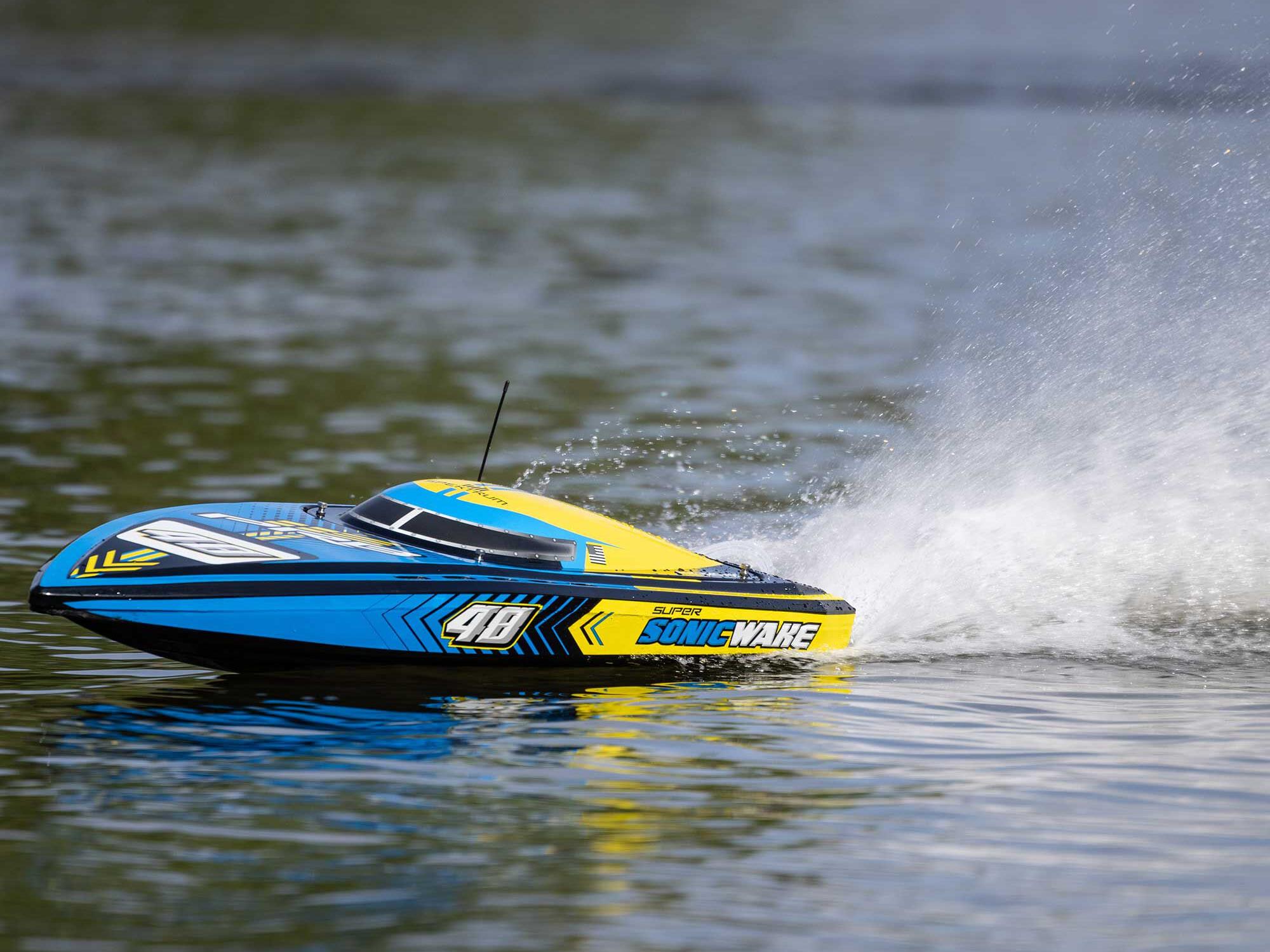 ProBoat Super Sonicwake 48" 8S Self-Righting Brushless Deep-V RTR