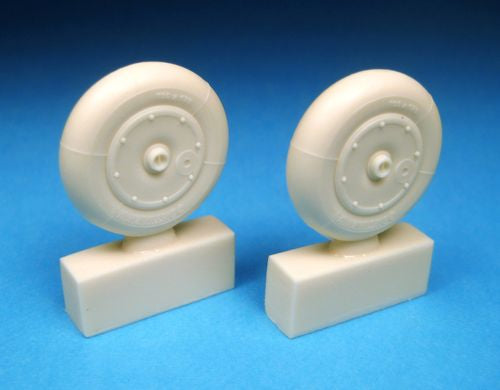 Messerschmitt Me-163B main wheels (designed to be used with Hasegawa and Meng Model kits)