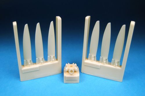 Griffon Supermarine Spitfire Mk.XIX version Late 5 Blade Propeller (designed to be used with Airfix kits)[PR.XIX]