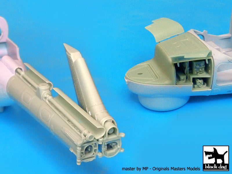 Westland Lynx HMA.8 Big accessories set Big Set (designed to be used with Airfix kits)