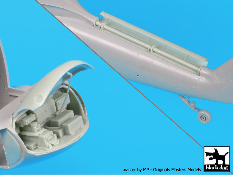 Sikorsky MH-60K Black Hawk Electronics 2 + Tail (designed to be used with Italeri kits)