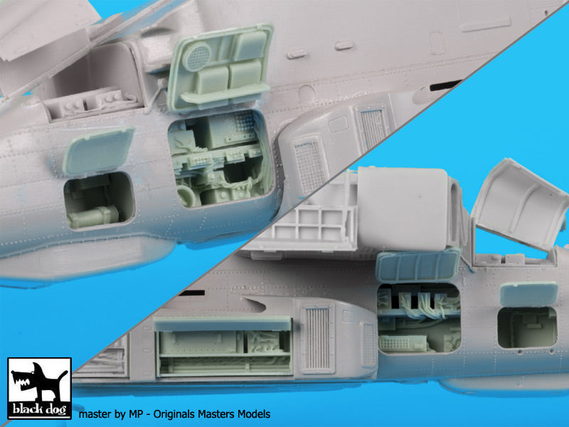 Bell/Boeing AH-64D Electronics 2 (designed to be used with Italeri kits)