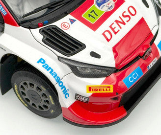 1/24 Toyota GR Yaris Rally Guanajuato Mexico Winner 2023