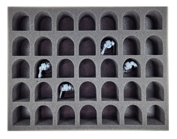 Battle Foam (Space Marines) 35 Terminator Foam Tray (2.5") BF-BFL-35TM25