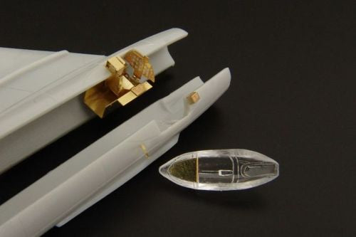 Mikoyan MiG-17PF -- PE parts (designed to be used with Attack kits)