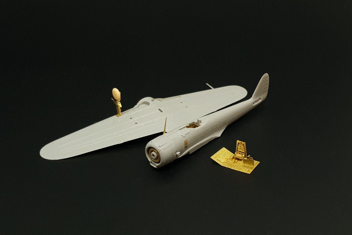 Nakajima Ki-43-I Hayabusa etched detail set (designed to be used with Platz kits)